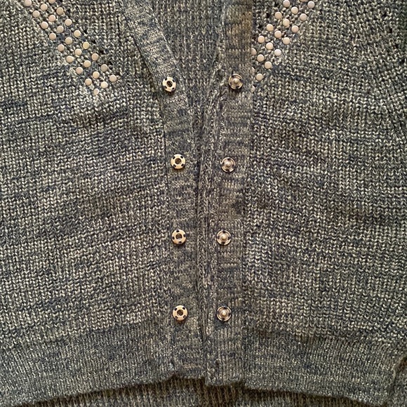 John + Jenn Cardigan Sweater in Olive Green - Picture 4 of 9